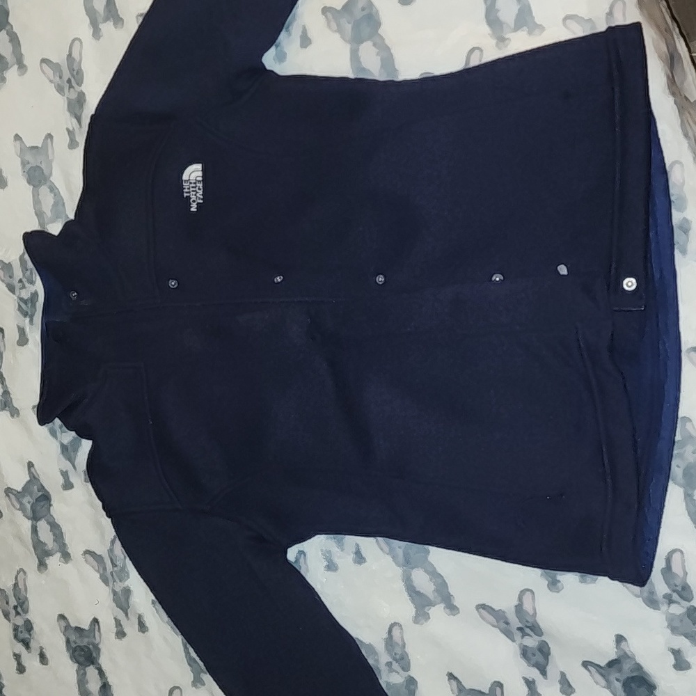 Womens North Face Zip Up Fleece